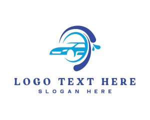 Fix - Splash Cleaning Car logo design