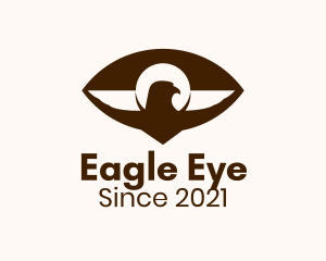 Brown Eagle Eye logo design