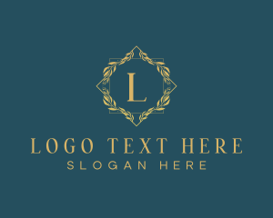 Fashion - Elegant Luxury Wreath logo design