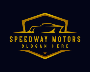 Race Car Garage  logo design