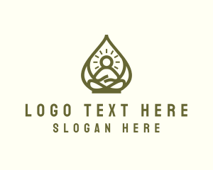 Yogi - Zen Yoga Fitness logo design