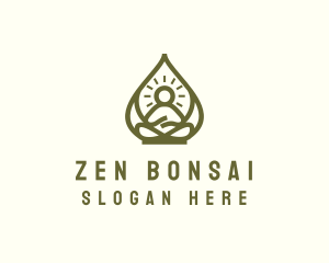 Zen Yoga Fitness logo design