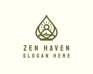 Zen Yoga Fitness logo design