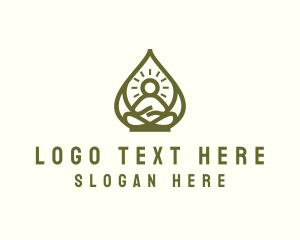 Yoga Studio - Zen Yoga Fitness logo design