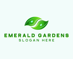 Natural Leaf Garden logo design