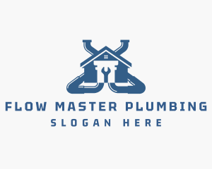 Plumbing - House Plumbing Repair logo design