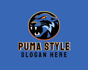 Wild Puma Gaming logo design