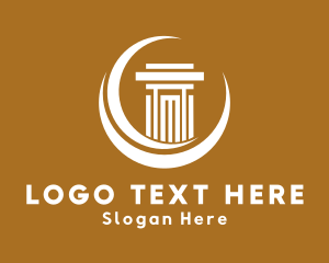 Advisory - Crescent Column Legal Advisory logo design