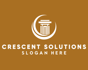 Crescent Column Legal Advisory logo design