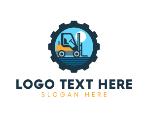 Equipment - Industrial Forklift Equipment logo design