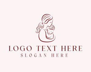 Feminine - Mother Baby Care logo design