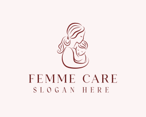 Mother Baby Care logo design