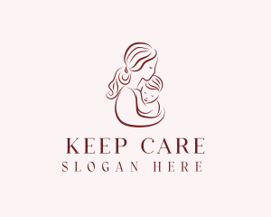 Mother Baby Care logo design