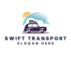 Travel Car Trip logo design