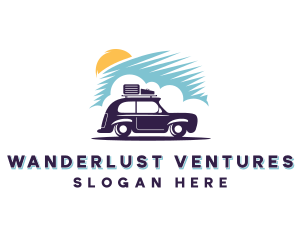 Travel Car Trip logo design