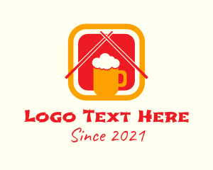 Food And Beverage - Japanese Beer Restaurant logo design