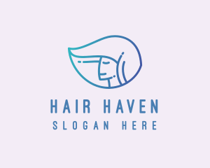 Beauty Hair Salon logo design
