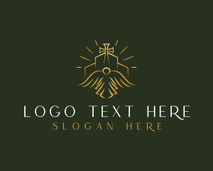 Dove - Dove Cross Church logo design