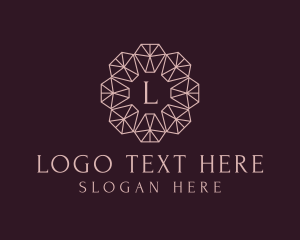 Glam - Handmade Crystal Jewelry logo design