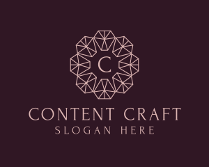 Handmade Crystal Jewelry  logo design