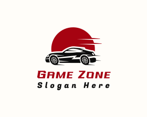 Fast Car Racing Logo