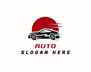 Driver - Fast Car Racing logo design