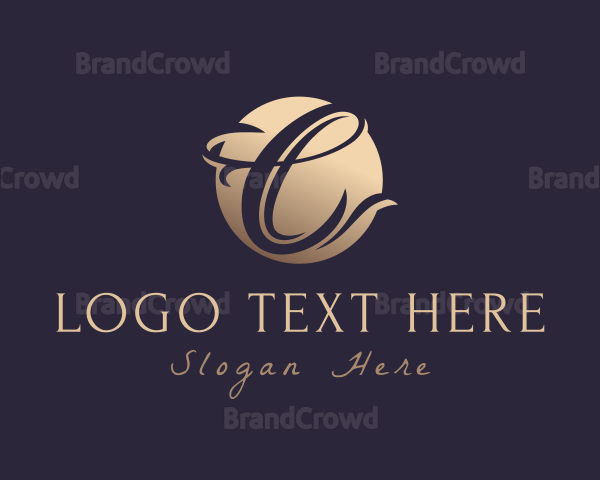 Ornate Elegant Boutique Logo