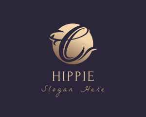 Golden - Ornate Elegant Boutique logo design