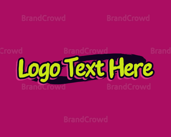 Cool Handwritten Wordmark Logo