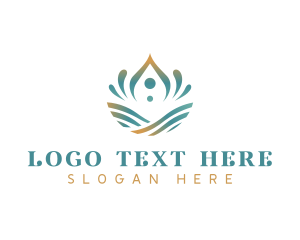 Yoga Instructor - Modern Therapeutic Zen logo design