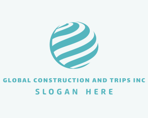 Advisory - Global Financial Wave Firm logo design