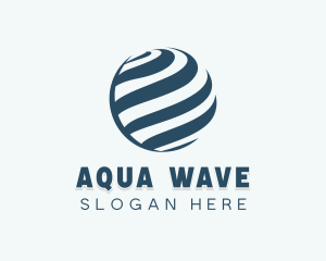 Global Financial Wave Firm logo design