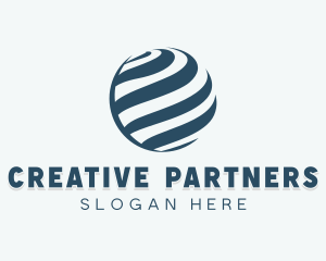 Global Financial Wave Firm logo design