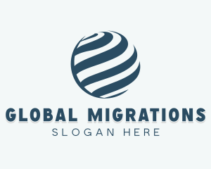 Global Financial Wave Firm logo design