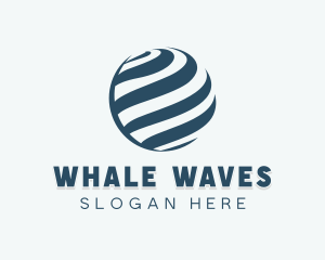 Global Financial Wave Firm logo design