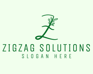 Natural Elegant Letter Z logo design