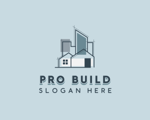 Architectural Building Structure logo design