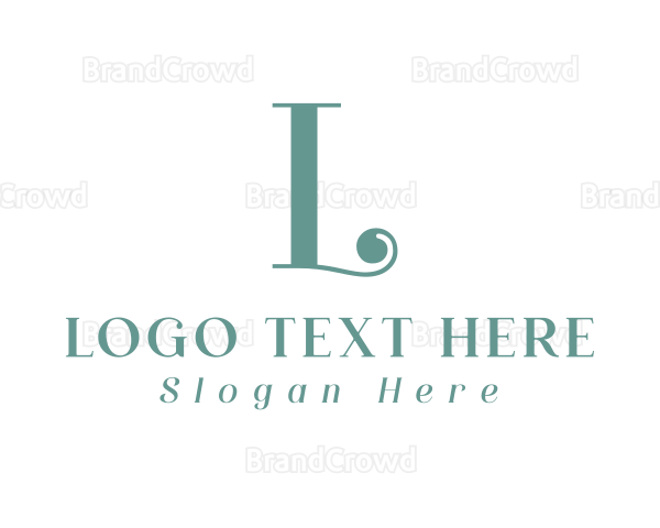 Startup Company Business Letter L Logo