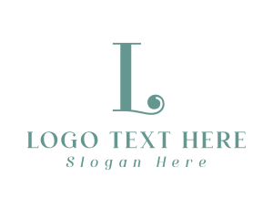 Traditional - Startup Company Business Letter L logo design