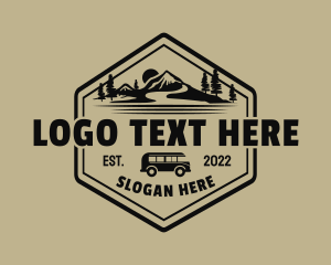 Mountain - Mountain Outdoor Camper logo design