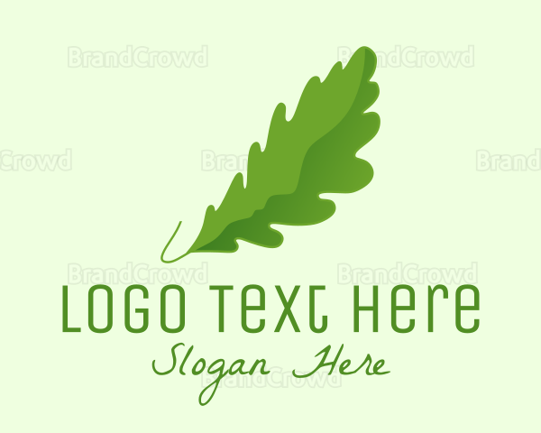 Green Leaf Nature Logo