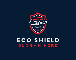 Auto Vehicle Shield logo design