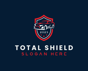 Auto Vehicle Shield logo design