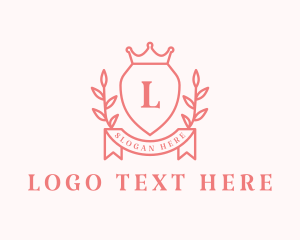 Princess - Crown Princess Letter logo design
