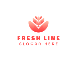 Fresh Petals Fragrance logo design