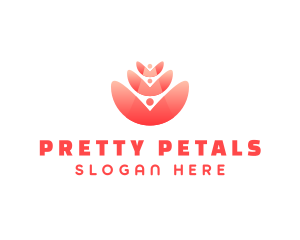 Fresh Petals Fragrance logo design