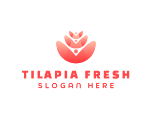 Fresh Petals Fragrance logo design