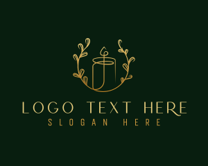 Handicrafts - Organic Wax Candle logo design