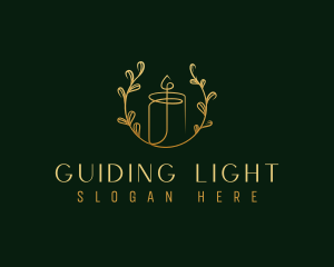 Organic Wax Candle logo design