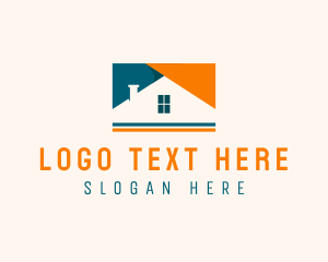 Residential - House Property Roof logo design